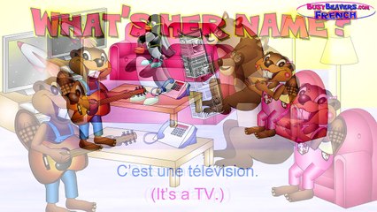 “Living Room Test” (French Lesson 24) CLIP – Teach American Children French, Français Américain-xakSdCanl84