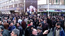 Centenares de miles de personas en funeral de Rafsanjani en Irán
