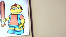 Как нарисовать для детей. Рисуем Nelson Muntz. How to draw for children How to Draw Nelson Muntz