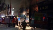 Пожар в торговом центре -Атолл- .г Орел.