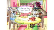 “Vegetables & Meats” (Level 2 English Lesson 12) CLIP - Healthy Foods, Children Education-cXdc_h0VDVI