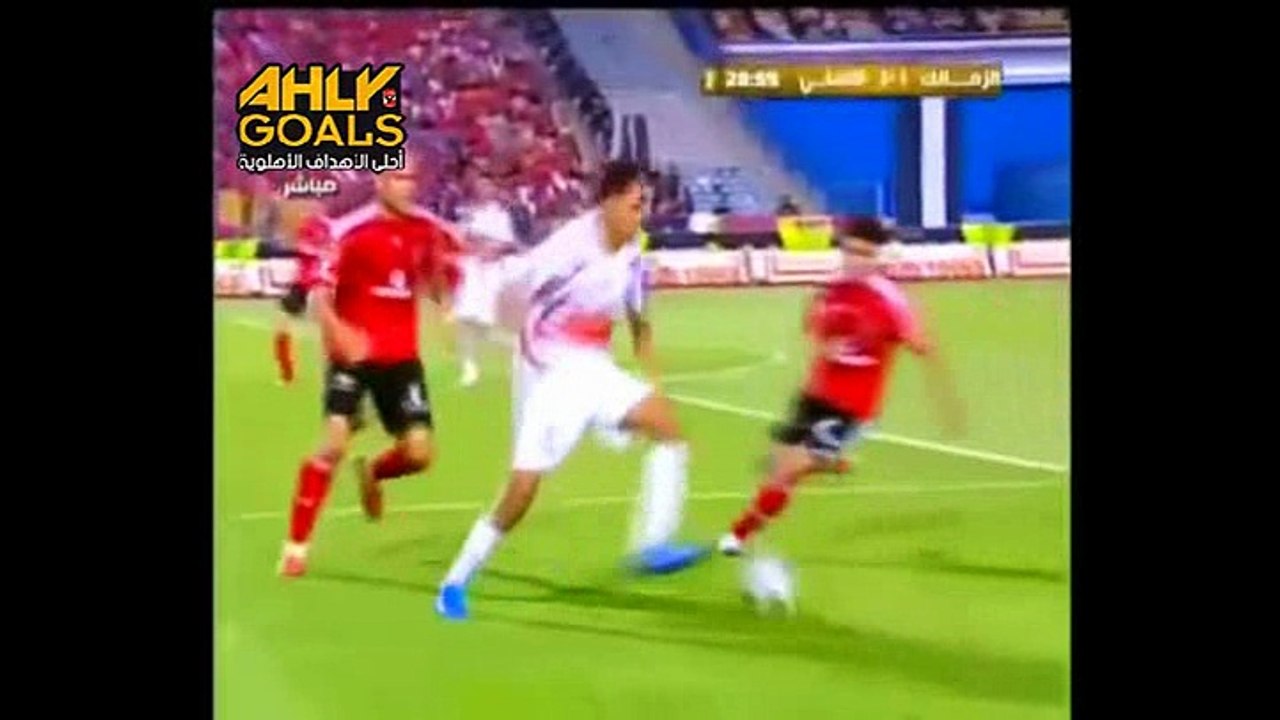 شاهد مراوغة رائعة من شريف عبد الفضيل لعلاء على لاعب الزمالك