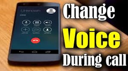 How to change voice male to female During Call