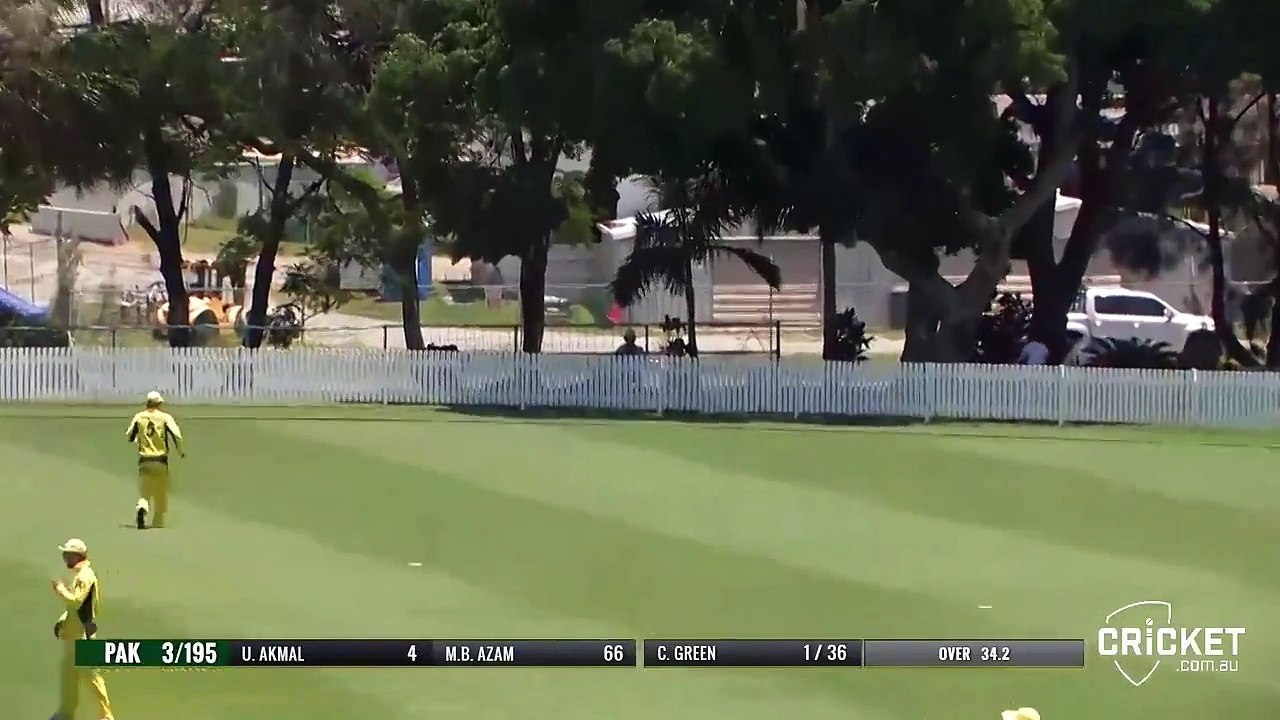 Umar Akmal 54 runs off 39 balls vs CAXI