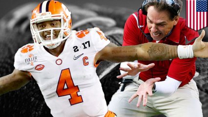 Clemson wins National Championship: Watson and crew stun Alabama in CFP finale - TomoNews