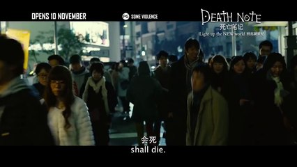 DEATH NOTE 3 - LIGHT UP THE NEW WORLD TV Spot (2016)-9LfxDJGA7XI