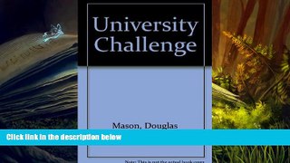 Kindle eBooks  University Challenge PDF [DOWNLOAD]