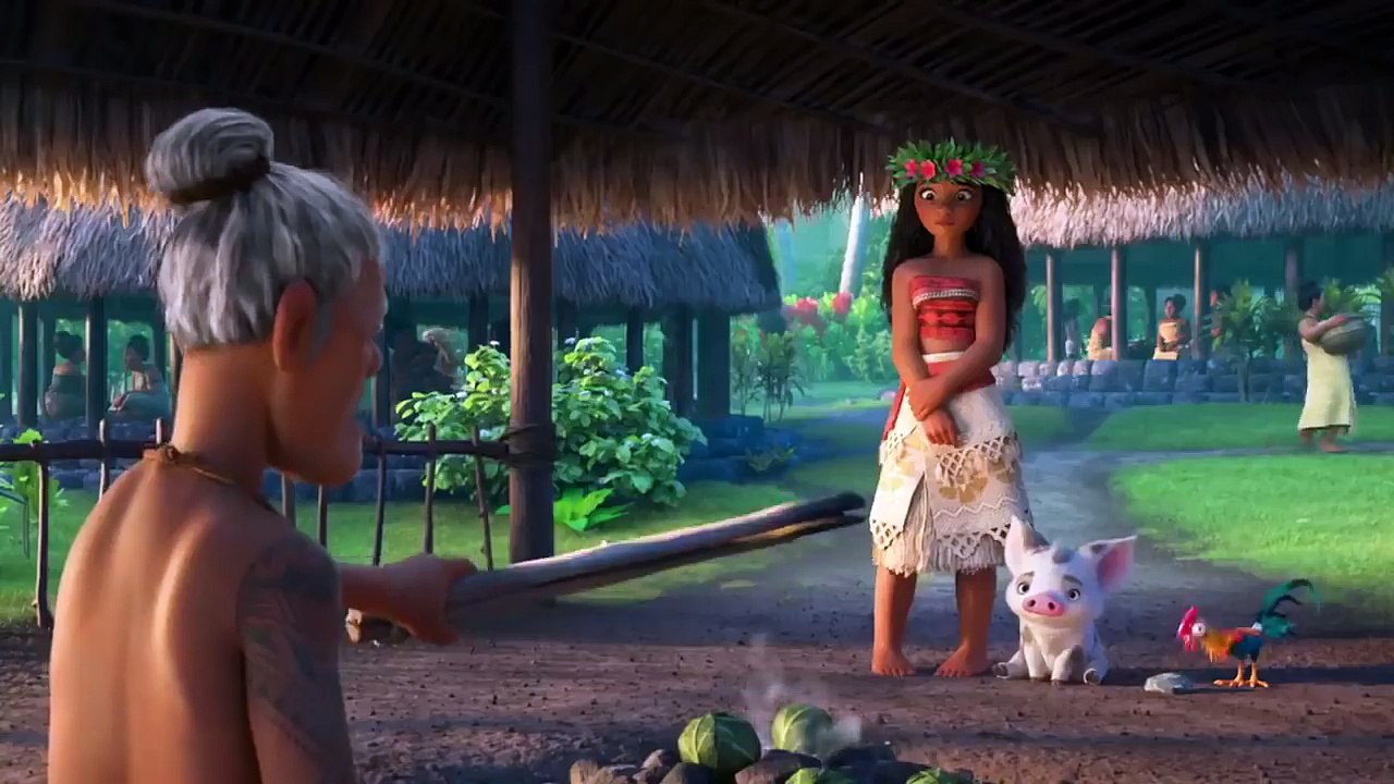 MOANA Promo Clip 'Heihei Will Eat Anything' (2016) New Disney Animation Movie HD-mvw11m1gygk