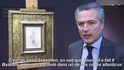 Une étude de Léonard de Vinci découverte chez des particuliers