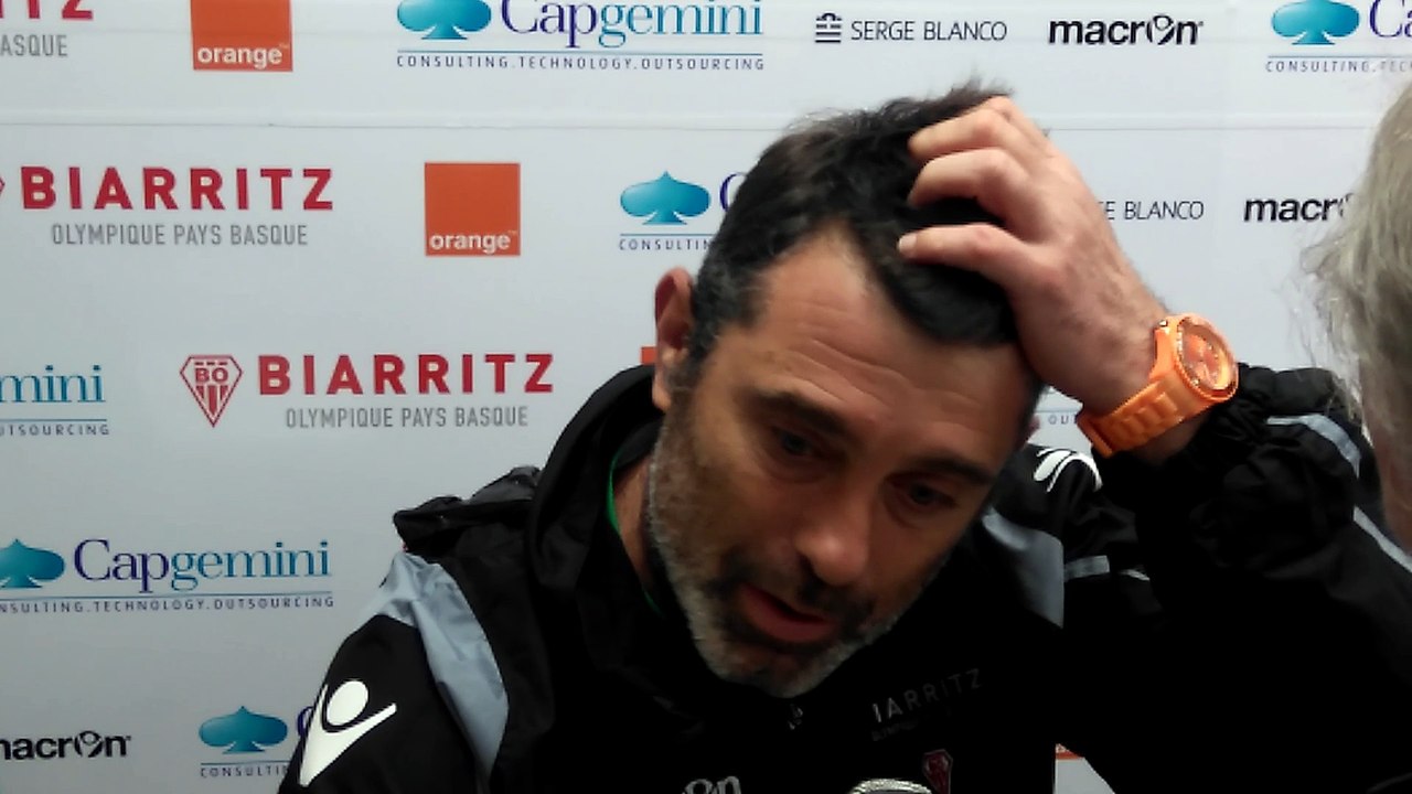 David Darricarrère avant Vannes - Biarritz