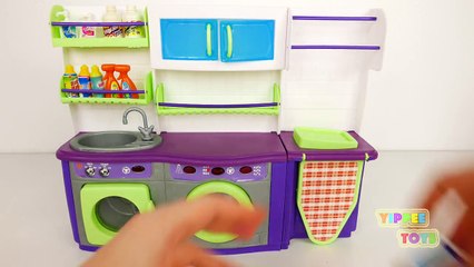 Laundry Washer and Dryer Playset for Kids-w45iu1k6I7o