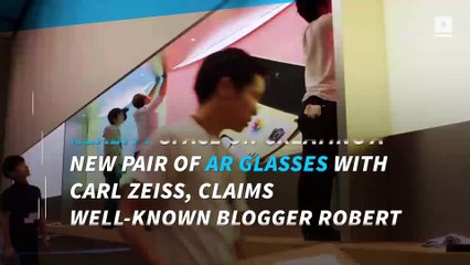 Apple said to be working with Carl Zeiss to develop AR glasses