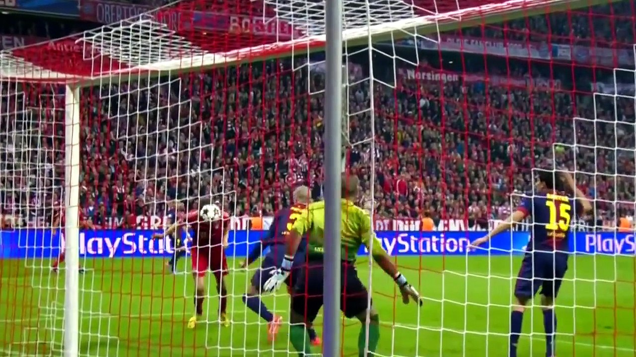Bayern Munich vs FC Barcelona 11-10 All Goals (English Commentary) 2009-2015 HD 720p