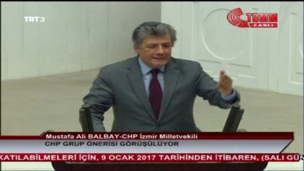 Balbay'ın konuşması Meclis'te tansiyonu yükseltti