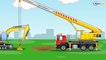 The Yellow Cement Mixer Truck at work | Bip Bip Cars & Trucks Cartoon for children