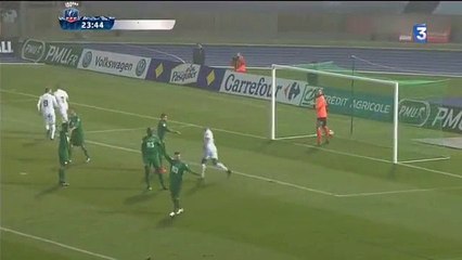 Croix vs St Etienne (1-4) highlights ● France ● Coupe de France ● 08-01-2017 HD