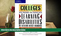Kindle eBooks  Colleges With Programs for Students With Learning Disabilities Or Attention Deficit