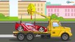 The Yellow Racing Car vs Fast Taxi Race | Emergency Vehicles | Cars & Trucks cartoons for kids