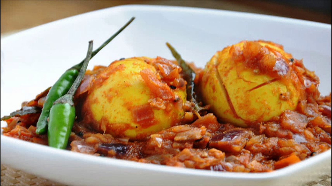 Egg Masala South Indian Recipe video Dailymotion