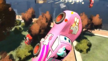 My Little Pony & Lightning McQueen Disney Cars Colors Happy and Funny | Nursery Rhymes Kids Songs