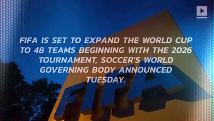 FIFA approves World Cup expansion to 48 teams in 2026