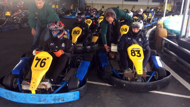 Mehdi Bayat plus fort que ses Zèbres au karting (VIDEO 1)