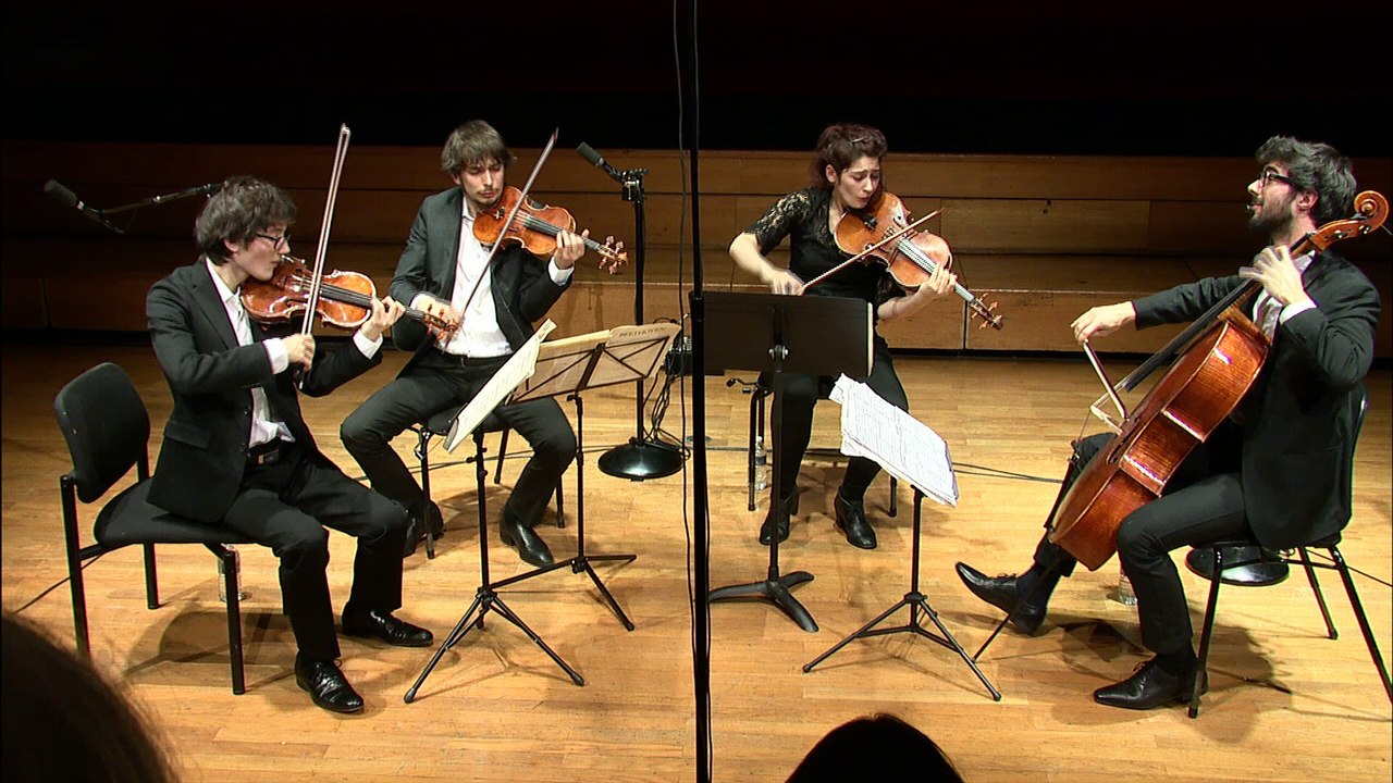 Beethoven : Quatuor à cordes n° 7 en fa majeur op. 59 n° 1 par le Quatuor Hanson