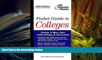 Kindle eBooks  Pocket Guide to Colleges, 2002 Edition (Princeton Review: Pocket Guide to Colleges)