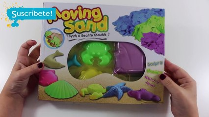 ARENA MAGICA o kinética  KINETIC sand, moving sand