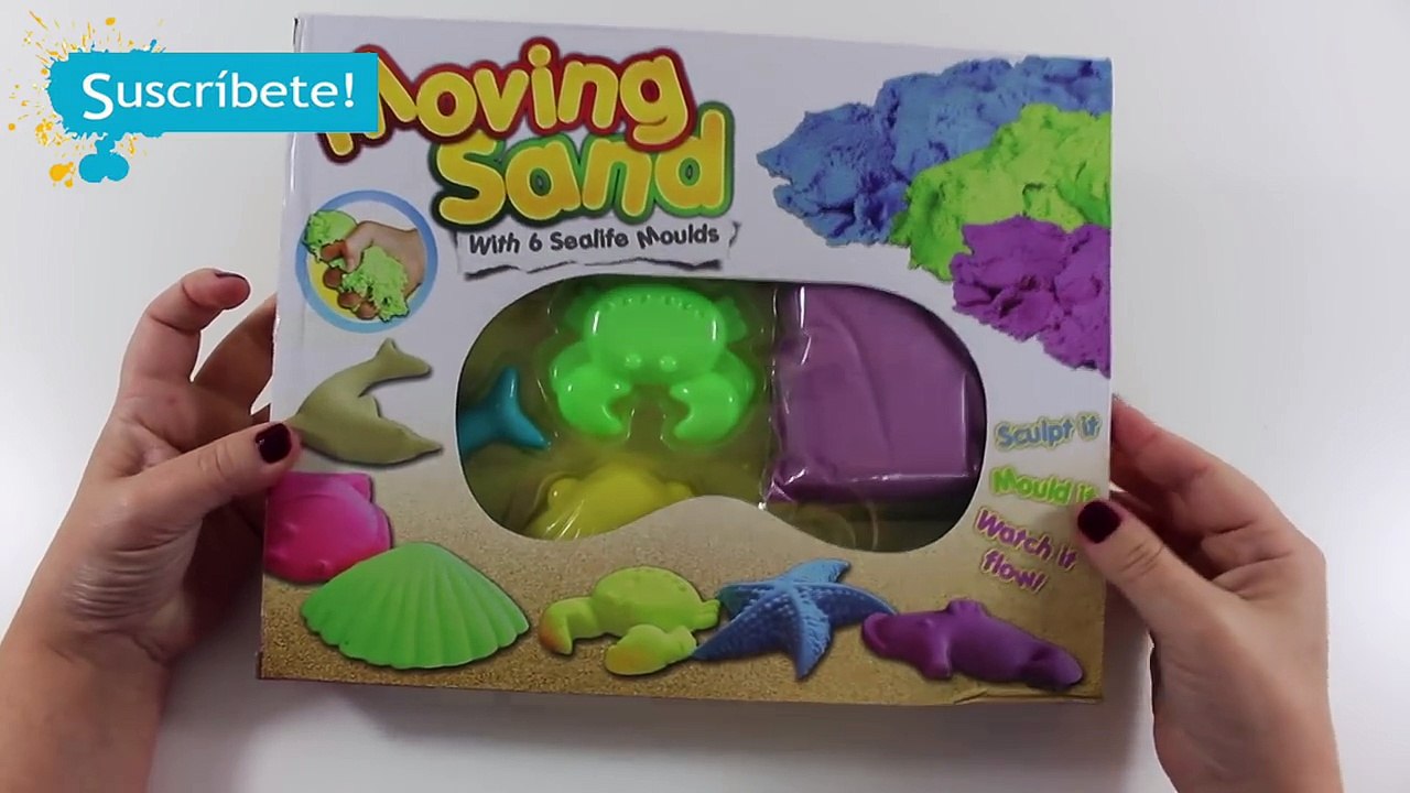 ARENA MAGICA o kinética  KINETIC sand, moving sand