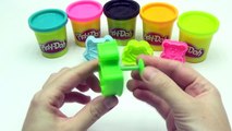 Play Doh Modelling with Animals Horse Frog Bear Molds Fun Creative for Kids SupeR Toys Collection