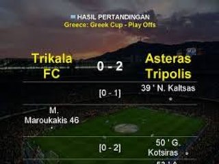 ALL GOALS HD - Trikala FC	0-2	Asteras Tripolis 10.01.2017