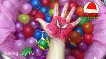 Colors Wet Balloons Compilation | 15 Minutes Learn colours Balloon | TOP Finger Family Kids #2