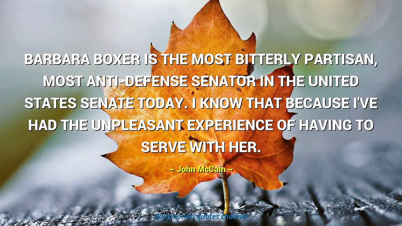 John McCain Quotes #1