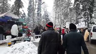 Snowfall in murree - 9th jan 2017