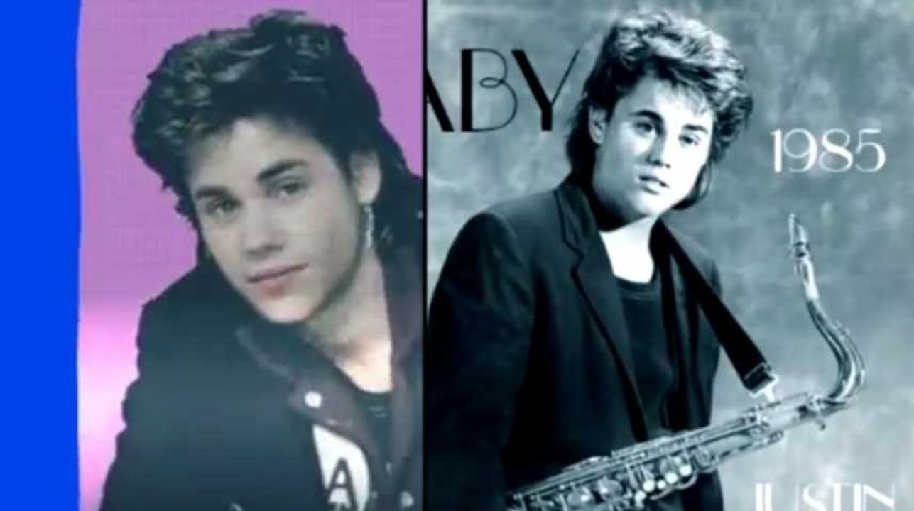 Ce youtubeur a imaginé Justin Bieber en chanteur des années 80, c'est génial