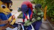 Police Spiderman ARREST Hulk & Bad Baby! w/ Toys Car Moto Farting Movie Paw Patrol Chase Real Life
