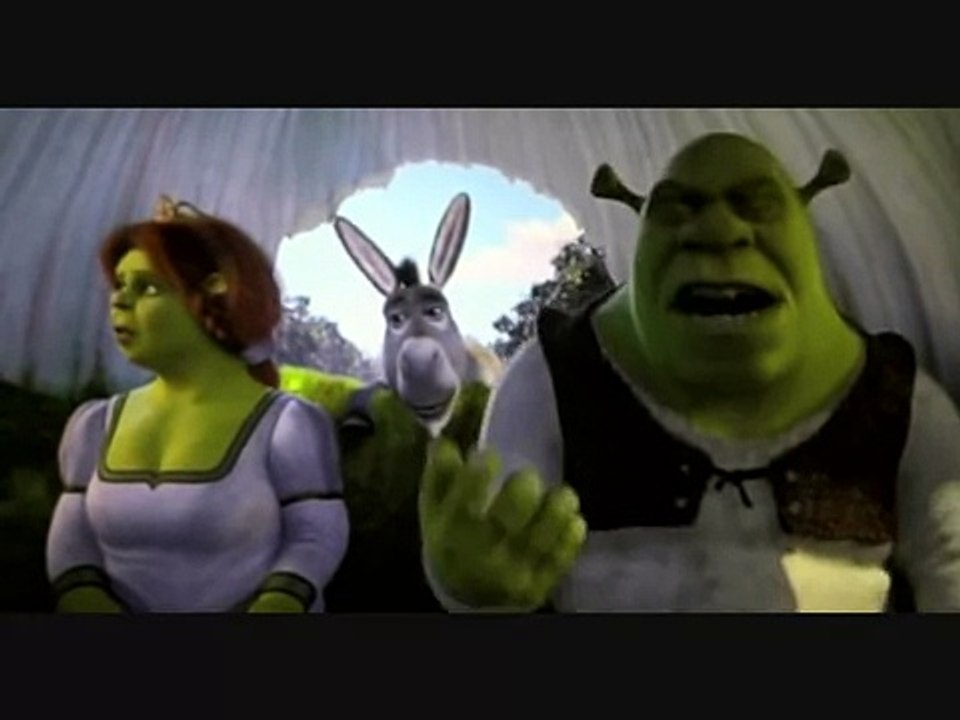 L'Âne de Shrek fait des bruits avec sa bouche