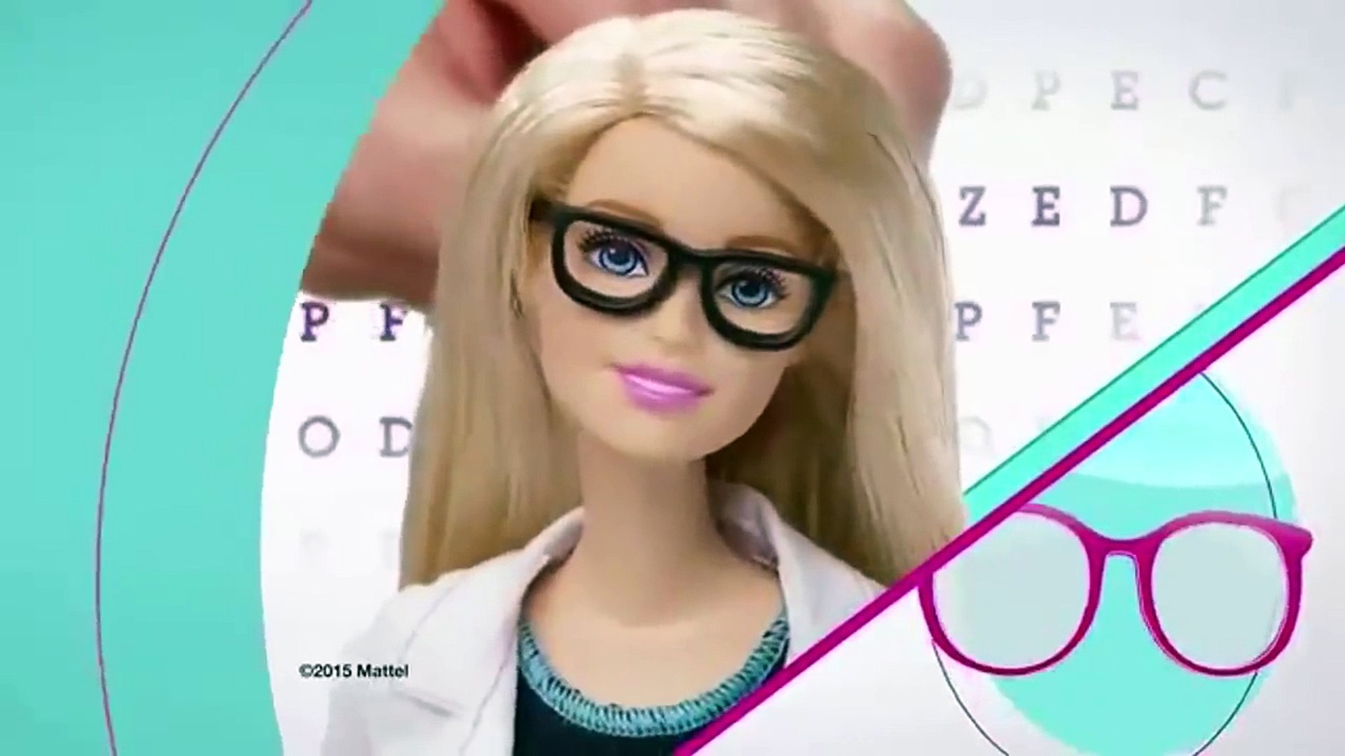 barbie career eye doctor playset