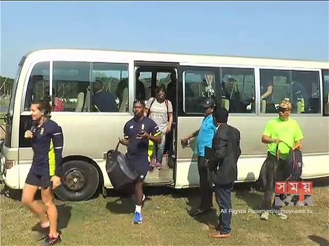 কক্সবাজারে পৌঁছেছে দক্ষিণ আফ্রিকা নারী ক্রিকেট দল