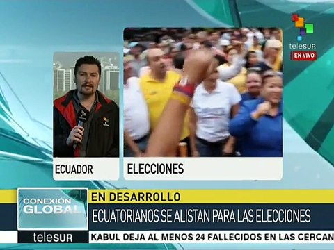 Ecuador: Fuerzas Armadas reciben credenciales de votación