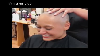 shaving my head bald