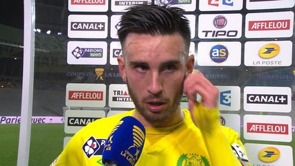 Coupe de la Ligue - Réactions A. Thomasson