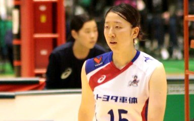 【平成28年度皇后杯全日本ﾊﾞﾚｰﾎﾞｰﾙ選手権大会ﾌｧｲﾅﾙﾗｳﾝﾄﾞ】細川絢加選手(Ayaka Hosokawa)トヨタ車体クインシーズ2016.12.18大会三日目東京体育館