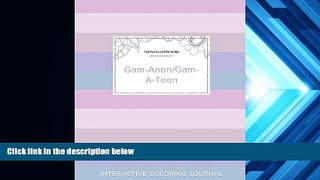 PDF [Download]  Adult Coloring Journal: Gam-Anon/Gam-A-Teen (Turtle Illustrations, Pastel Stripes)
