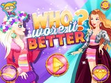 Who Wore It Better - Disney Frozen Princess Elsa and Barbie Dress Up Game for Kids