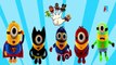 Superhero Minions Finger Family | Superheroes Songs | Superheroes Finger Family Rhymes For Children