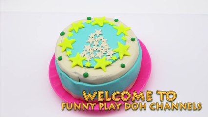 Peppa Pigs Christmas 2016 - peppa pig christmas cake play doh noel and happy new year 2017