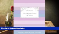 Read Book Adult Coloring Journal: Gam-Anon/Gam-A-Teen (Animal Illustrations, Pastel Stripes)