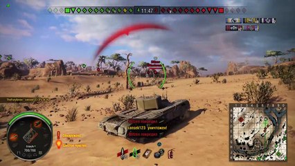 World of Tanks PS4 Черчилль в Топе 6 Мастер